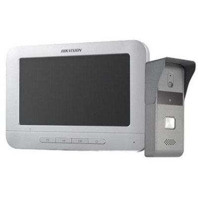 DS-KIS203T - Kit videotelefonu, analog. 4-drát, bytový monitor + dveřní stanice