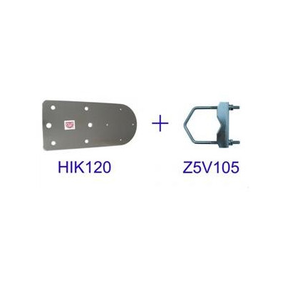 HIK120 + Z5V105 - konzole, uchycení na stožár o průměru 40-89mm