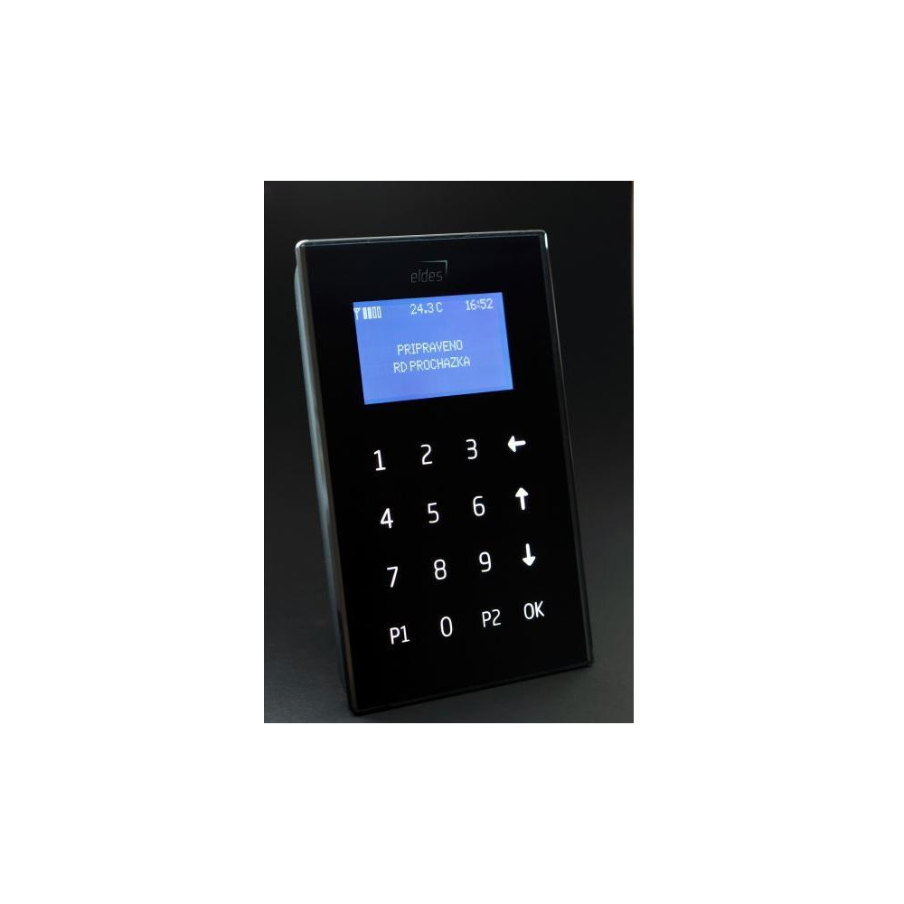 EKB2, černá - LCD klávesnice černá pro ústředny ESIM364/384 EKB2, černá - LCD klávesnice černá pro ústředny ESIM364/384