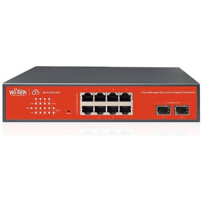 WI-PCES310GF - 8GE + 2SFP 802.3af/at Cloud PoE switch, 120W