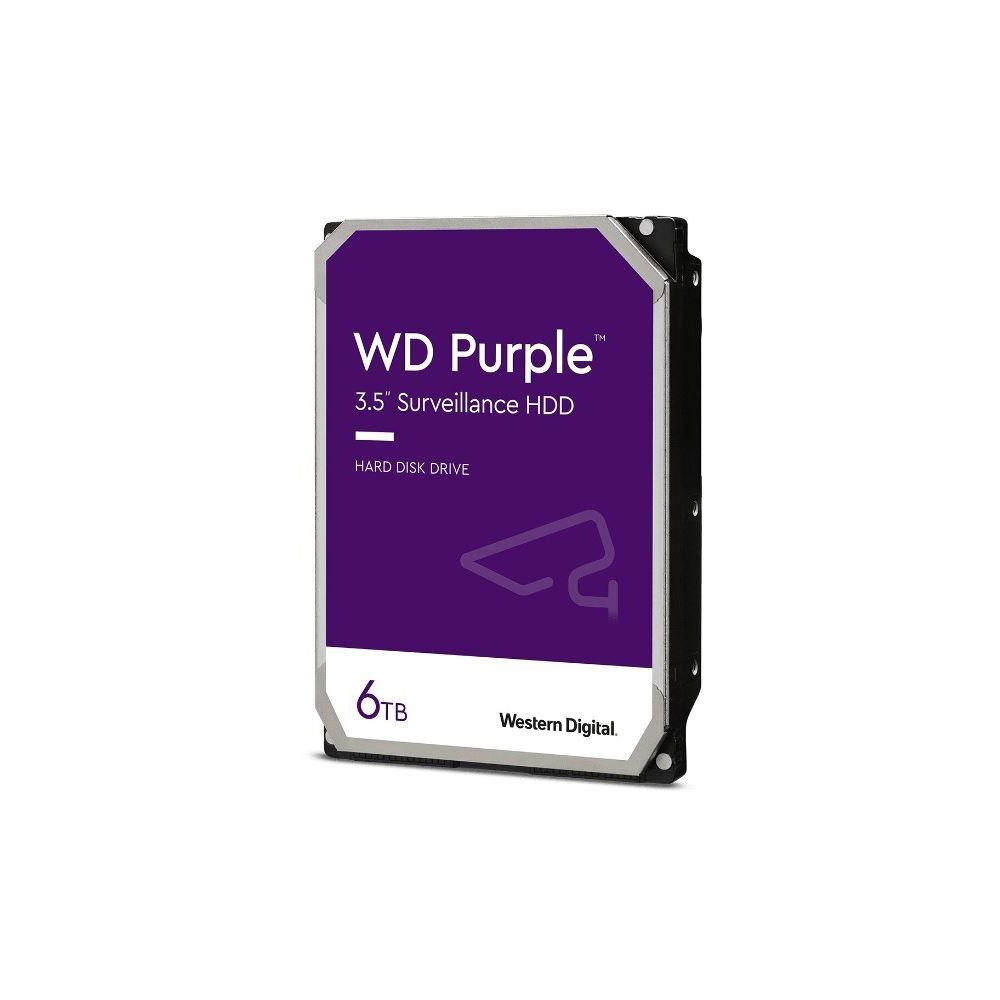 HDD 6TB WD64PURZ - Western Digital PURPLE 6TB 256MB cache, Low Noise