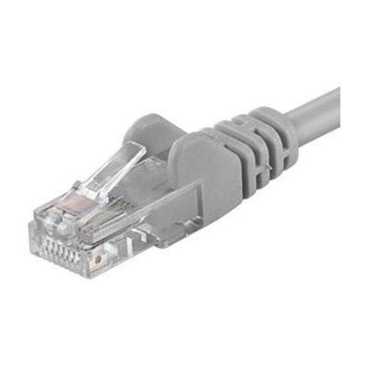 KRP-sp6utp002 - PremiumCord Patch kabel UTP RJ45-RJ45 CAT6 0.25m šedá