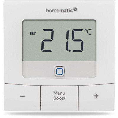 HmIP-BWTH - Nástěnný termostat se senzorem vlhkosti a spínaným výstupem 230V - zápustná montáž