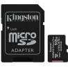 Kingston Canvas Select Plus micro SDXC 512GB Class 10 UHS-I + SD adaptér	Kapacita úložiště: 512GB	Typ paměťové karty: micro SDXC	Rychlost: 100 /85MB/s čtení/zápis	Rychlostní třída: Class 10	Rozměry: 11 mm x 15 mm x 1 mm (microSD) / 24 mm x 32 mm x 2.1 mm (s SD adaptérem)	Provozní teplota: -25°C ~ 85°C