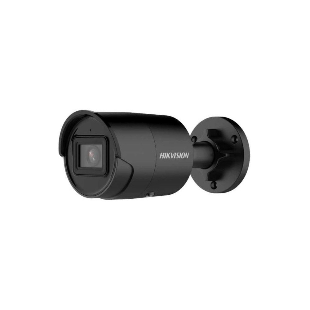 DS-2CD2043G2-IU(2.8mm)(BLACK) - 4MPix IP Bullet kamera, IR 40m, mikrofon, IP67, černá