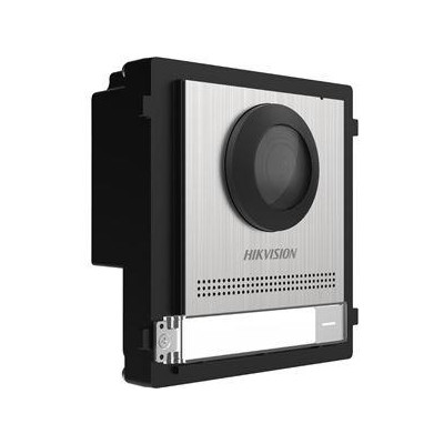 DS-KD8003-IME1(B)/S - Modul IP interkomu 1-tlačítkový s kamerou, nerez