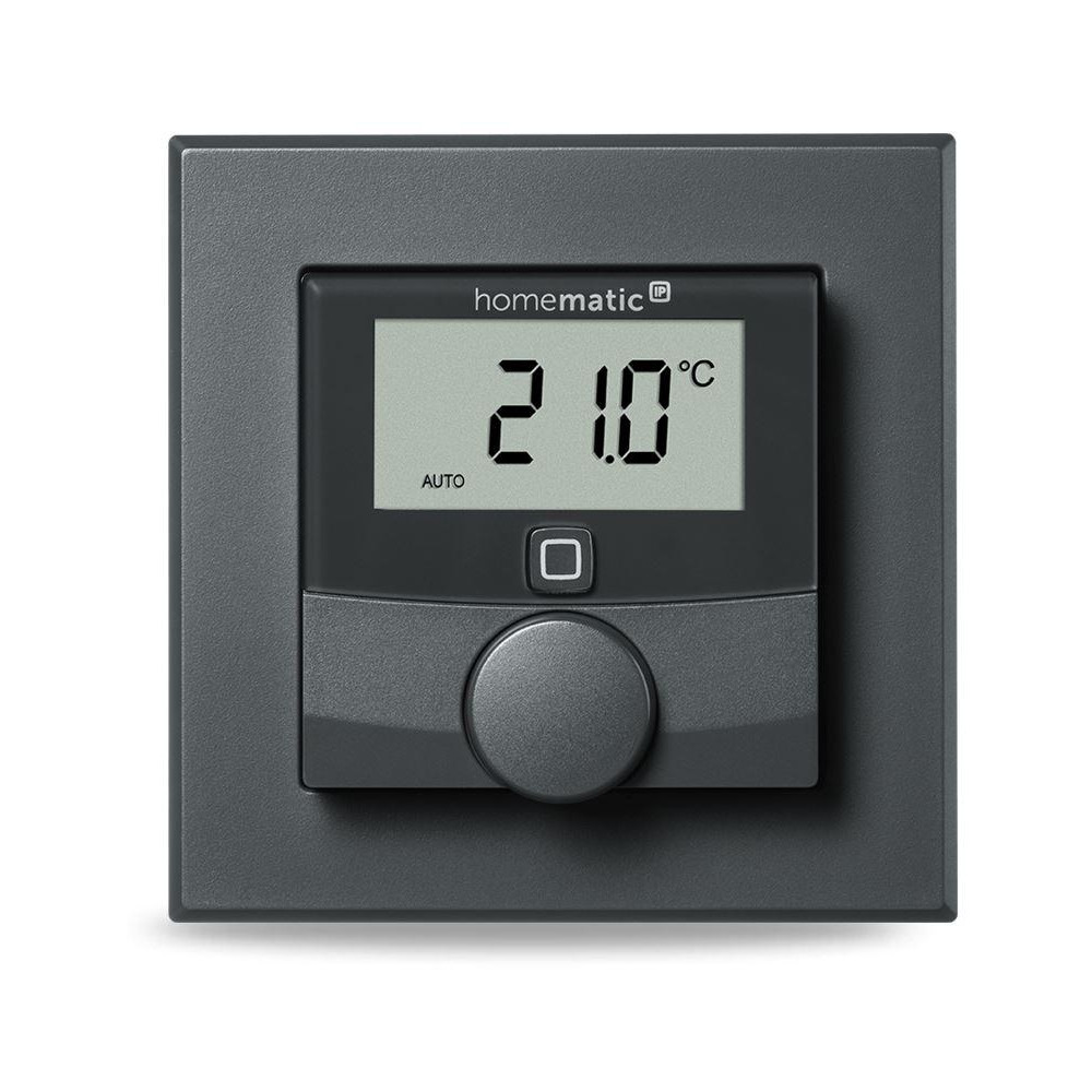 HmIP-WTH-A - Nástěnný termostat se senzorem vlhkosti, antracit