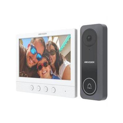 DS-KIS212 - Kit videotelefonu, analog. 4-drát, bytový monitor + vnitřní dveřní stanice