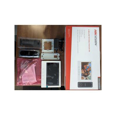 DS-KIS212 - Kit videotelefonu, analog. 4-drát, bytový monitor + vnitřní dveřní stanice
