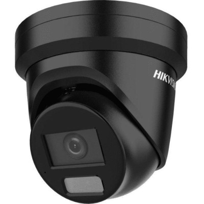 DS-2CD2387G2H-LIU(2.8mm)(eF)/BLACK - 8MPix IP Turret Hybrid ColorVu AcuSense kamera, LED/IR 40m, WDR 130dB, mikrofon, IP67, čern