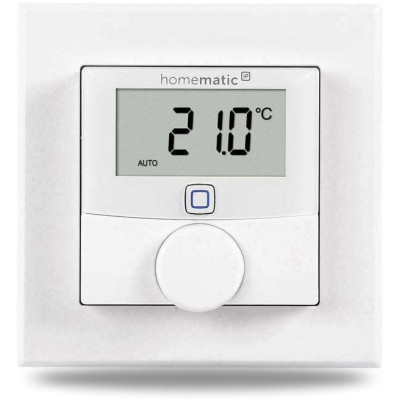 HmIP-BWTH - Nástěnný termostat se senzorem vlhkosti a spínaným výstupem 230V - zápustná montáž