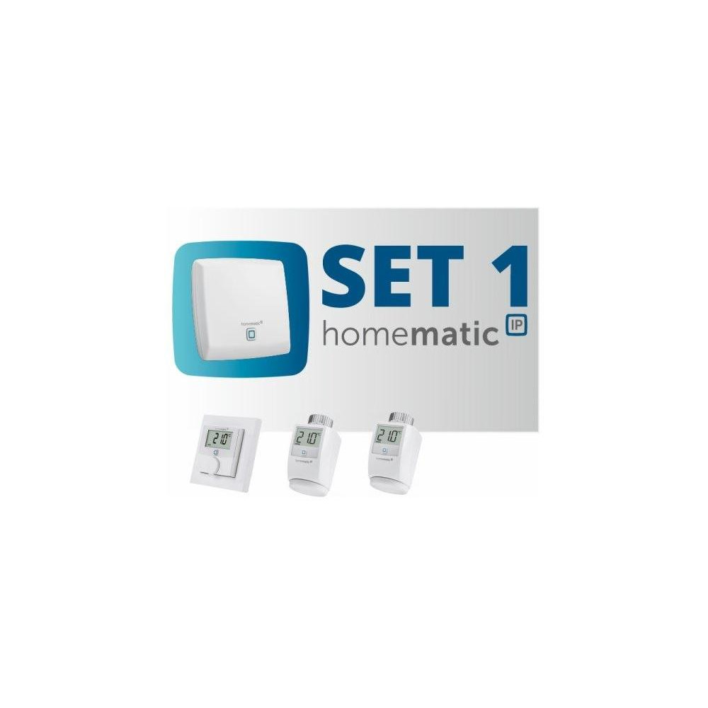 HmIP-SET1 - Rozšířená startovací sada - řízení vytápění HmIP-SET1 - Rozšířená startovací sada - řízení vytápění