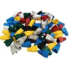 Krytka konektoru 8/8 &scaron;ed&aacute; s v&yacute;řezem pro kabel 5,5-6mm