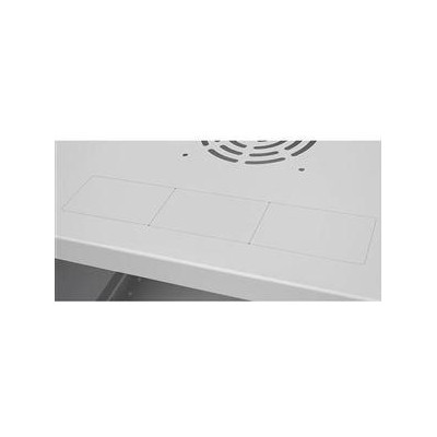LX19-6U-350GG - LEXI-Net Basic rozvaděč nástěnný 19" 6U 520x350, dveře sklo, šedý
