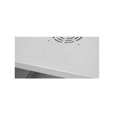 LX19-6U-450GG - LEXI-Net Basic rozvaděč nástěnný 19" 6U 520x450, dveře sklo, šedý