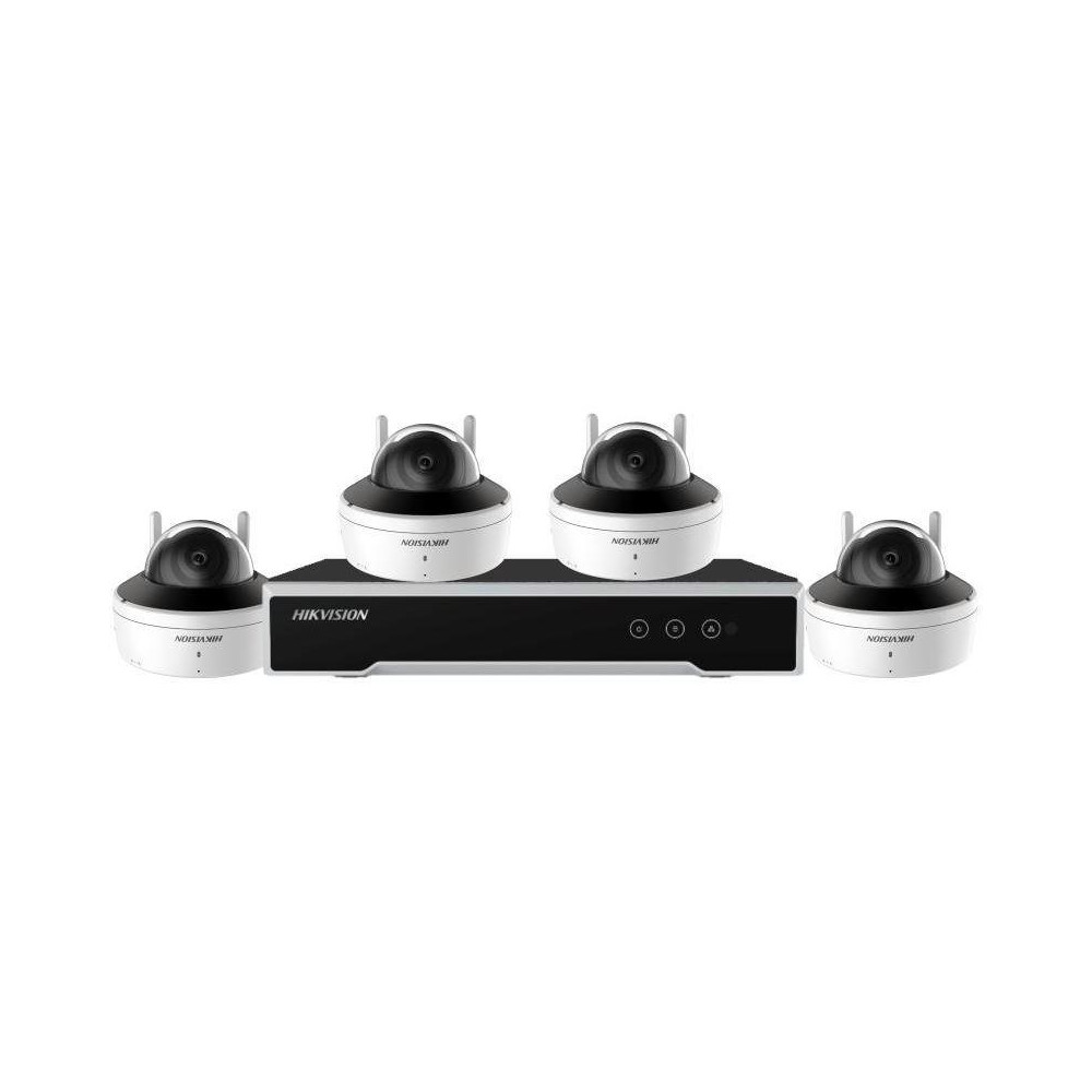 NK844W1H-1T(E) - Sada 4 Wi-Fi dome kamer 4MPix, WI-FI NVR a 1TB HDD NK844W1H-1T(E) - Sada 4 Wi-Fi dome kamer 4MPix, WI-FI NVR a 1TB HDD