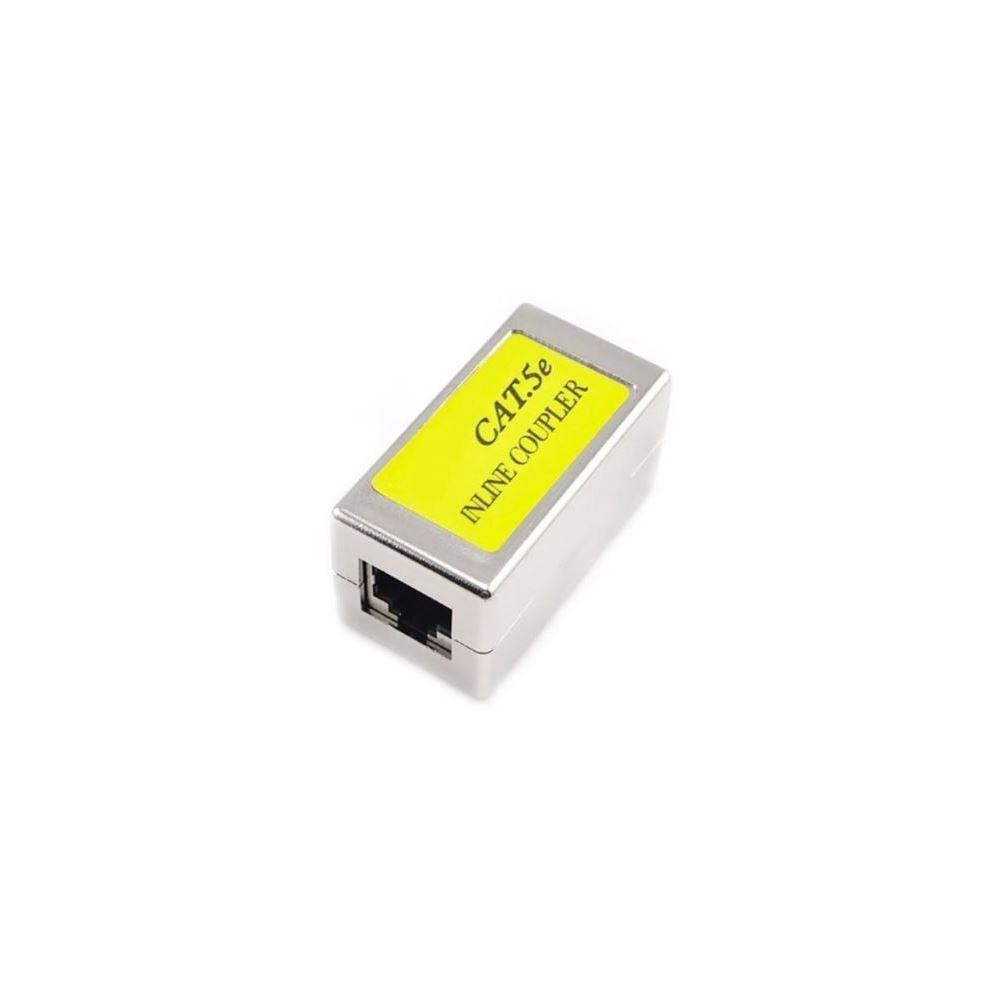 spojka RJ45 - stíněná - rozvodu CAT5E přímá spojka RJ45 - stíněná - rozvodu CAT5E přímá