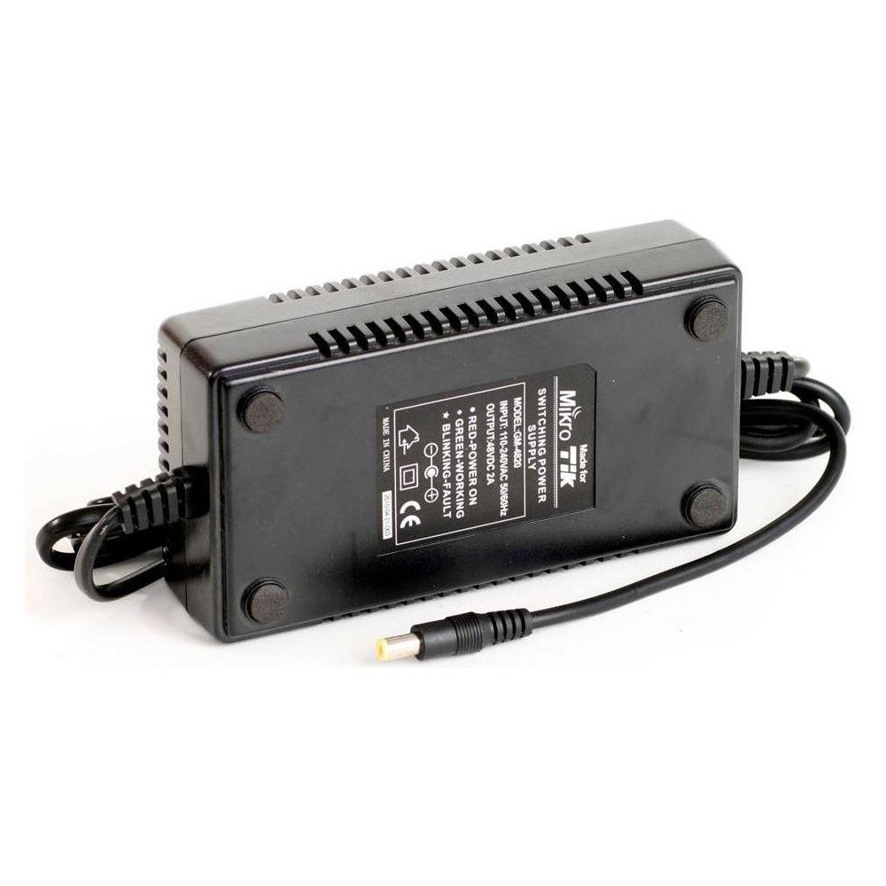 Zdroj 48V 2A MikroTik - MikroTik OEM napájecí adaptér Zdroj 48V 2A MikroTik - MikroTik OEM napájecí adaptér