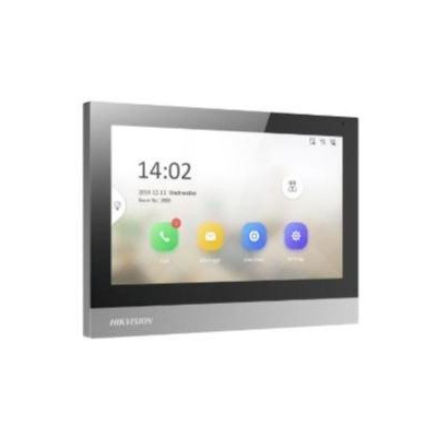 DS-KH8380-WTE1 - 7" IP bytový dotykový monitor, Wi-Fi, PoE