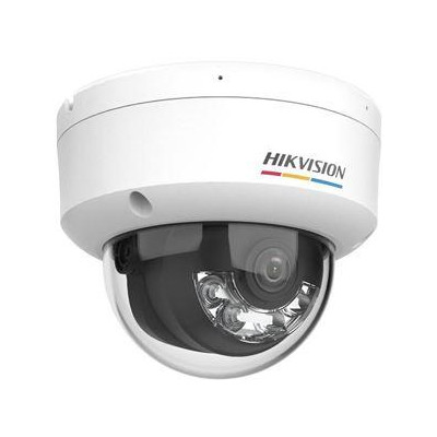 DS-2CD1147G2H-LIU(2.8mm) - 4MPix IP Dome Hybrid ColorVu kamera, LED/IR 30m, mikrofon, IP67
