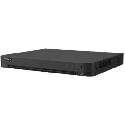 iDS-7204HTHI-M2/XT/4A+4/1ALM - 4 kanálový TurboHD hybrid, AcuSense, Audio, Alarm, 2x HDD
