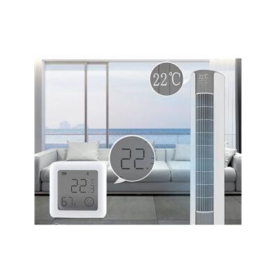 BSS-X-TH-LF-C-MS - Bluetooth Smart sensor vlhkosti,  LCD vnitřní vlhkoměr a teploměr