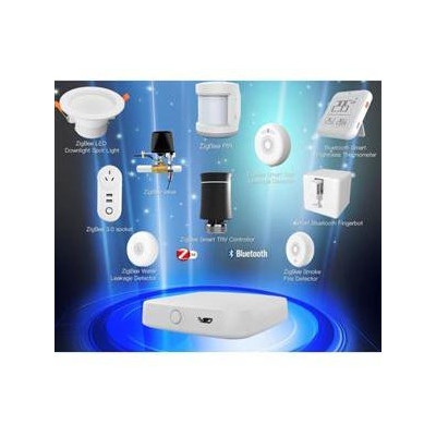 MHUB-W-Q-MS - Vícerežimová inteligentní řídící jednotka druhé generace ZigBee WiFi Bluetooth Mesh