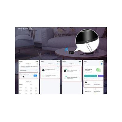 MHUB-YR-W-IR-MS - WiFi 2 v 1 bezdrátová multifunkční řídící jednotka s IR dálkovým ovladačem