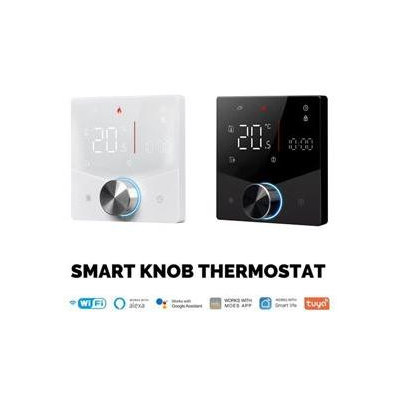 WHT-009-GA-WH-MS - Moes WiFi Smart termostat pro vodní podlahové vytápění, bílý