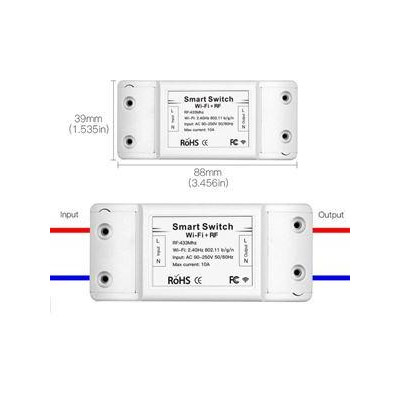 WM-101-MS - Smart WiFi spínač elektrických spotřebičů,10A