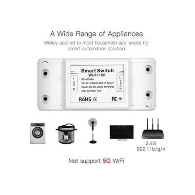 WM-101-MS - Smart WiFi spínač elektrických spotřebičů,10A