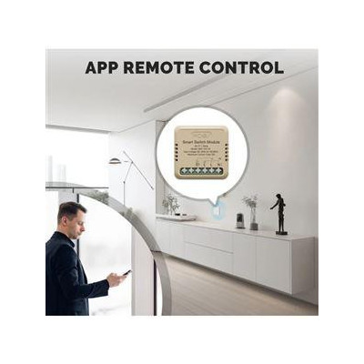 WM-104B-M-MS - 2 kanálový Smart WiFi spínač elektrických spotřebičů, 10A