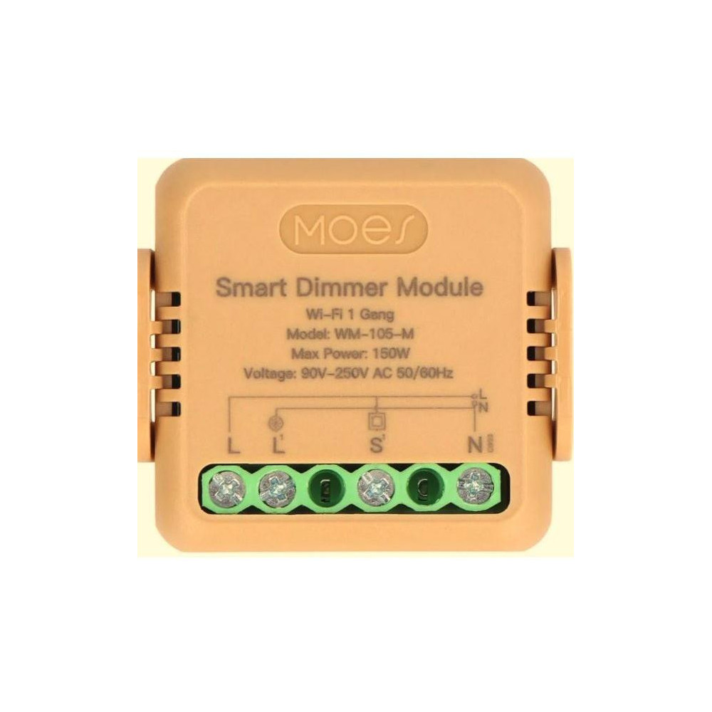 WM-105-M-MS - Mini WiFi ovladač intenzity osvětlení, AC 90-250V, 50/60HZ, 150W WM-105-M-MS - Mini WiFi ovladač intenzity osvětlení, AC 90-250V, 50/60HZ, 150W