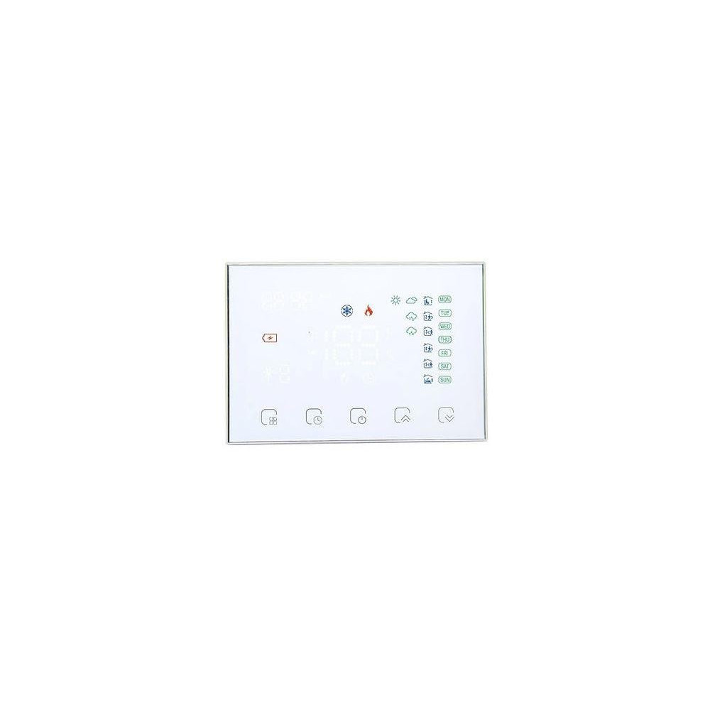 WRHT-8000-GC-WH-EN - Moes WiFi Smart termostat + RF přijímač pro elektrickým/plynový bojler, bílý WRHT-8000-GC-WH-EN - Moes WiFi Smart termostat + RF přijímač pro elektrickým/plynový bojler, bílý