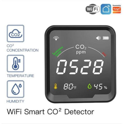 WSS-FB-CO2-U-MS - Smart WiFi detektor CO2, teploty a vlhkosti