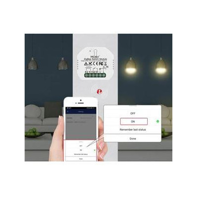 ZM-104-L-MS - Mini ZigBee modul spínače světel