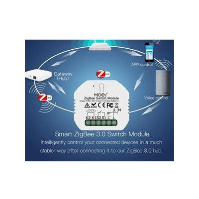 ZM-104-L-MS - Mini ZigBee modul spínače světel