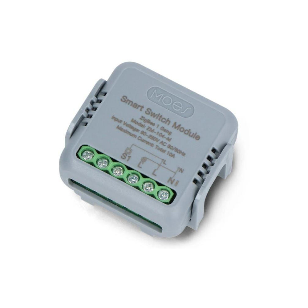 ZM-104-M-MS - Mini ZigBee spínač elektrických spotřebičů, AC 90-250V, 10A ZM-104-M-MS - Mini ZigBee spínač elektrických spotřebičů, AC 90-250V, 10A