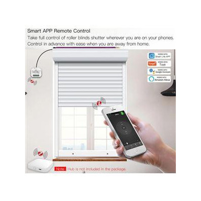 ZRM-108-MS - Mini ZigBee spínač posuvu závěsů nebo rolet, AC 90-250V, 500W
