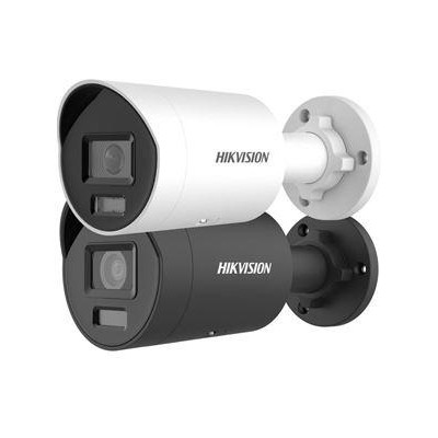 DS-2CD2087G2H-LIU(2.8mm)(eF)/BLACK - 8MPix IP Bullet Hybrid ColorVu AcuSense kamera, LED/IR 40m, WDR 130dB, mikrofon, IP67, čern
