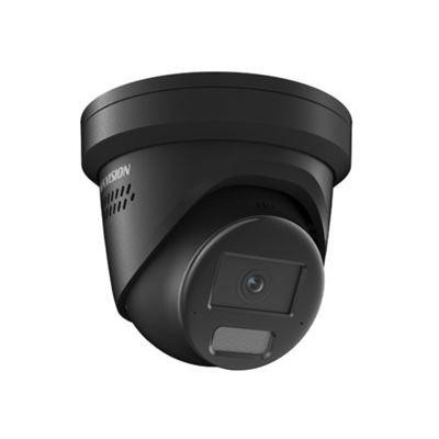 DS-2CD2346G2H-IS2U/SL(2.8mm)BLK - 4MPix IP Turret AcuSense kamera, IR 30m, audio, alarm, blikač, IP67, černá