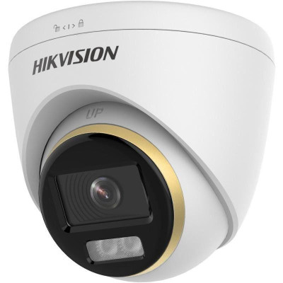 DS-2CE72KF3T-LE(3.6mm) - 5MPix HDTVI Turret Hybrid ColorVu kamera, LED/IR 40m, IP67, WDR 130dB, PoC