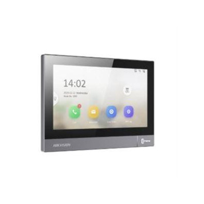 DS-KH8381-WTE1 - 7" IP bytový dotykový monitor s kovovým rámečkem, Wi-Fi, PoE