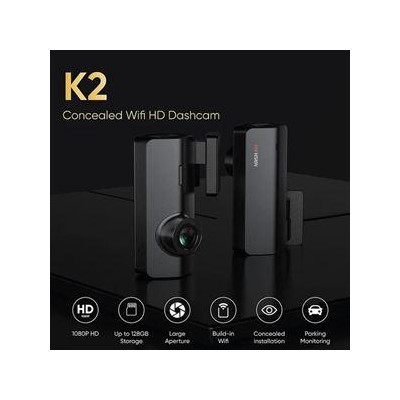 AE-DC2018-K2 - 2MPix IP WIFI kamera do auta, G-Sensor, mikrofon, 5VDC 1,5A
