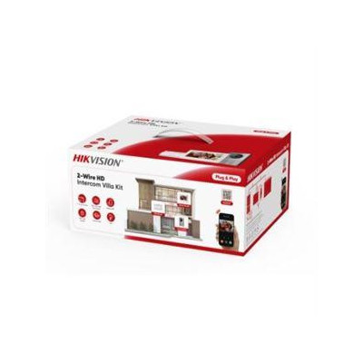 DS-KIS706EY - Přednastavený kit videotelefonu, 2-drát HD, bytový monitor+dveřní stanice s klávesnicí+zdroj