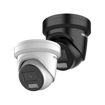 DS-2CD2387G2H-LIU(2.8mm)(eF)/BLACK - 8MPix IP Turret Hybrid ColorVu AcuSense kamera, LED/IR 40m, WDR 130dB, mikrofon, IP67, čern