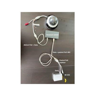AFA-1 Pasivní PoE set MaxLink - Pasívní PoE set injektoru a extraktoru
