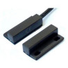 BS-2012BR - Samolepící povrchový magnetický kontakt 28 x 13 x 6,5mm, kabel, hnědý