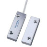 BS-2071 - Kovový povrchový magnetický kontakt 50 x 17 x 9,8mm, kabel