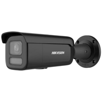 DS-2CD2647G2HT-LIZS(2.8-12)/eF/BLK - 4MPix IP Bullet Hybrid ColorVu AcuSense kamera, LED/IR 60m, WDR 130dB, Audio, Alarm, IK10,
